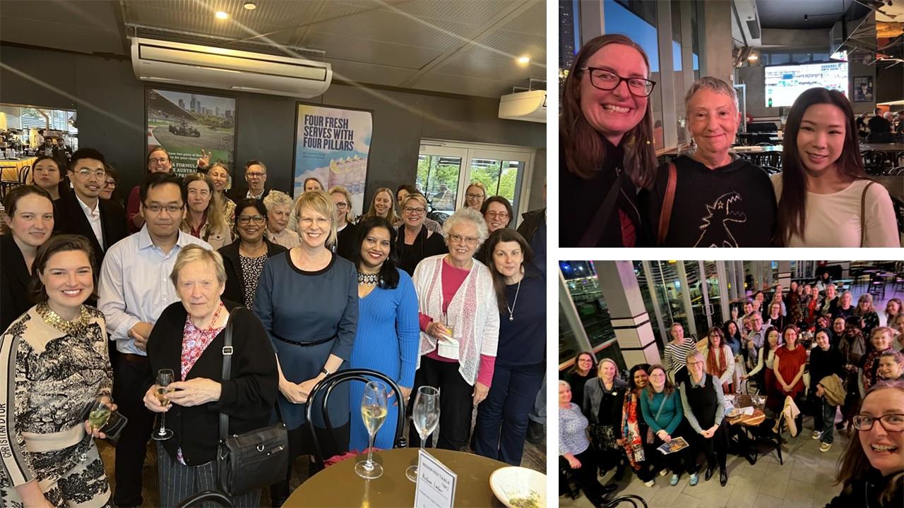Collage of images from Victoria Division socials in 2024 and 2025
